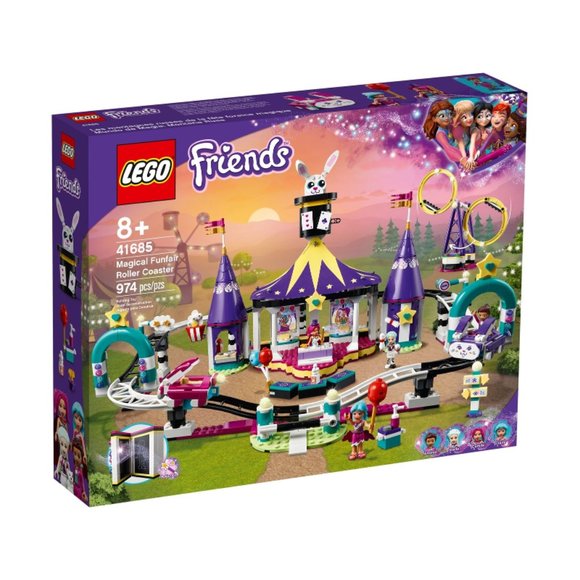 💜SEALED LEGO 41685 Friends Magical Funfair Roller Coaster $100 BNIB SEALED - Picture 9 of 9